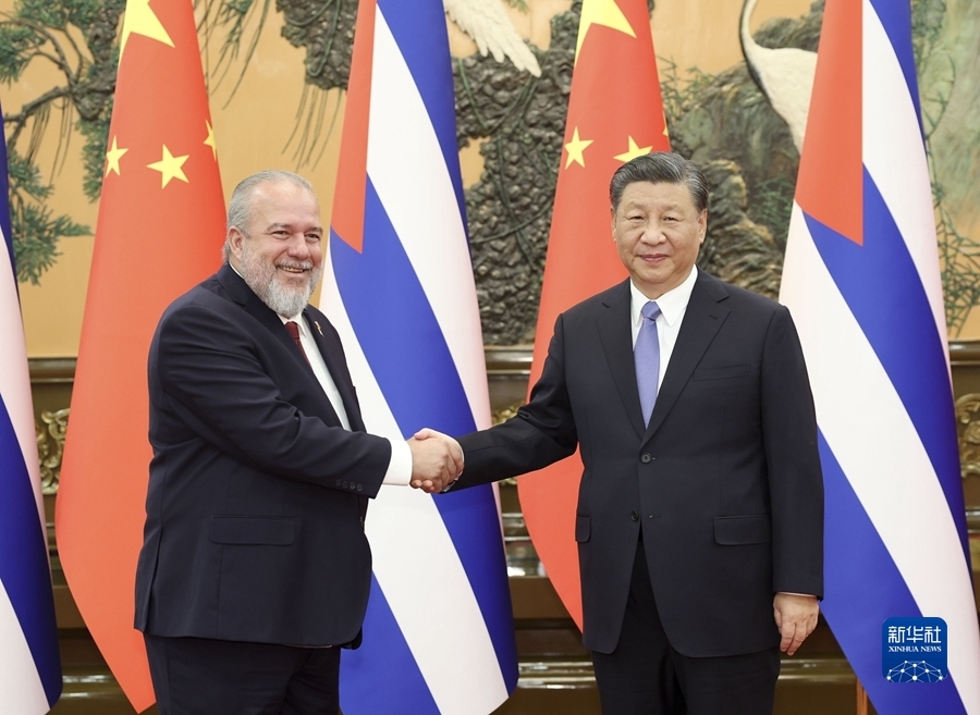 시진핑 '美경제제재' 쿠바총리와 회담…"좋은 친구·좋은 형제"