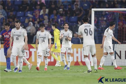 프로축구 울산·인천, ACL 원정서 나란히 패배…16강 '빨간불'(종합)