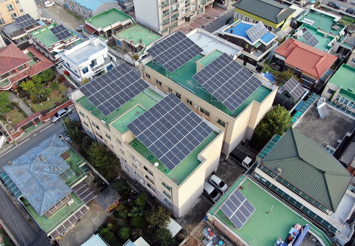 LH, 대전 매입 임대주택 8채 옥상에 195kW 규모 햇빛발전소 구축