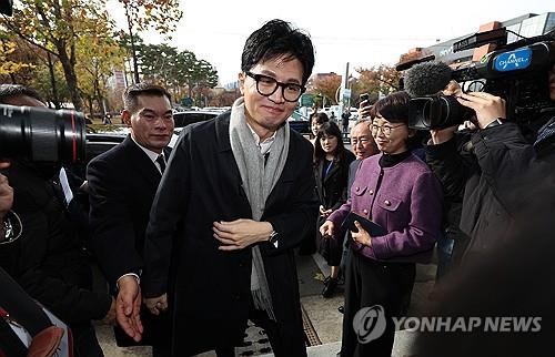 대구찾은 한동훈, '검사탄핵'에 "민주당 내부교통정리 먼저해야"