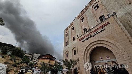[이·팔 전쟁] 인니, 자국 가자 병원 이스라엘 공격에 "강력 규탄"