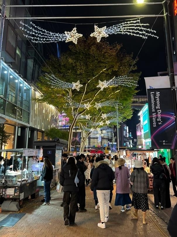 서울 중구 '2023 명동 빛 축제' 개최