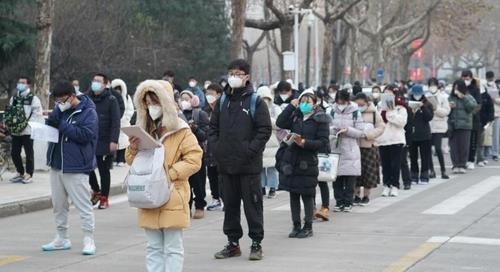 '고학력자 취업난' 중국, 대학원 시험 응시자 9년 만에 감소