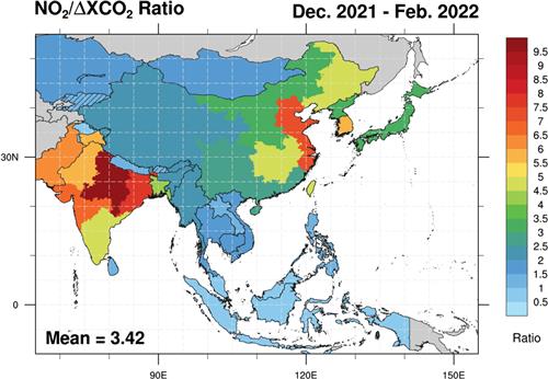 한국 이산화질소 농도, 아시아 평균보다 여전히 높아