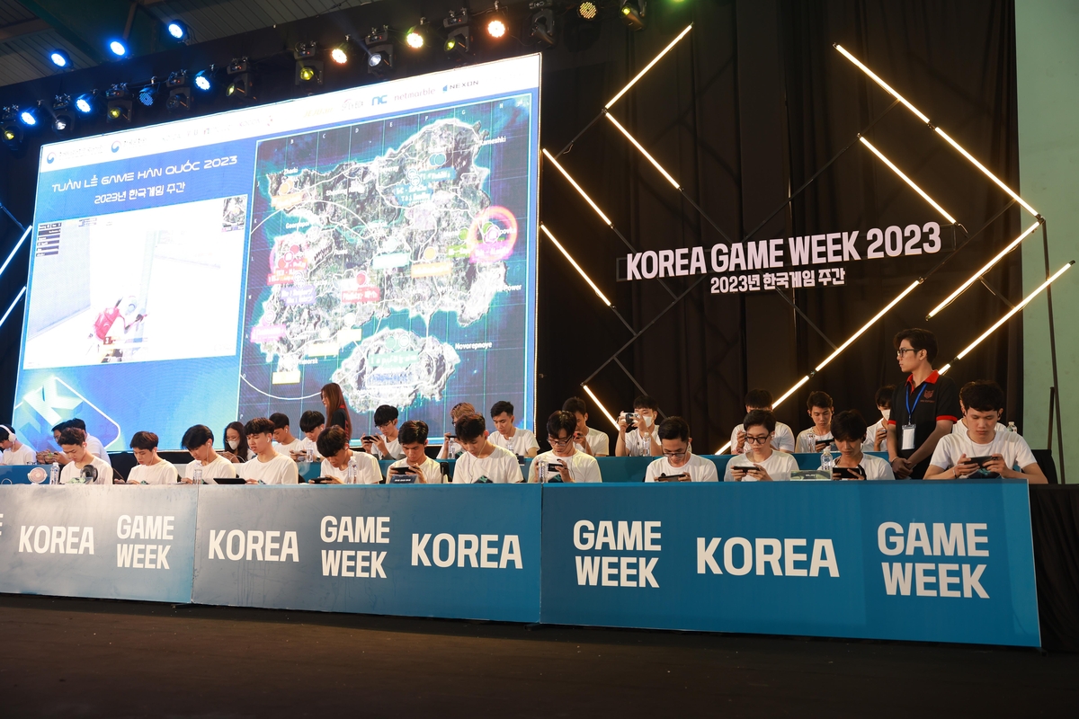 베트남서 K-게임 인기몰이…문화 행사에 현지인 5천명 몰려