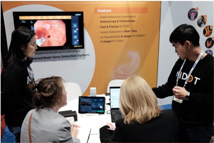 아이도트, RSNA2023서 성공적인 글로벌파트너쉽 추진 성과 얻어