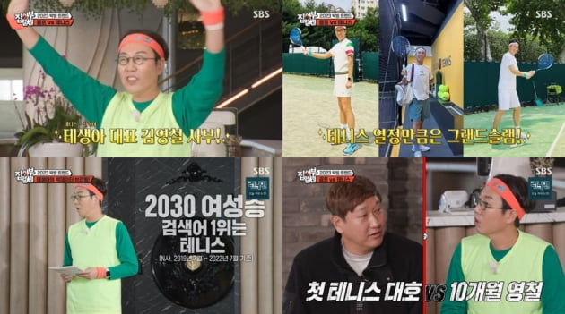 Kim Young-cheol, called ‘tennis master’ and said, “I’m dripping with affection.”