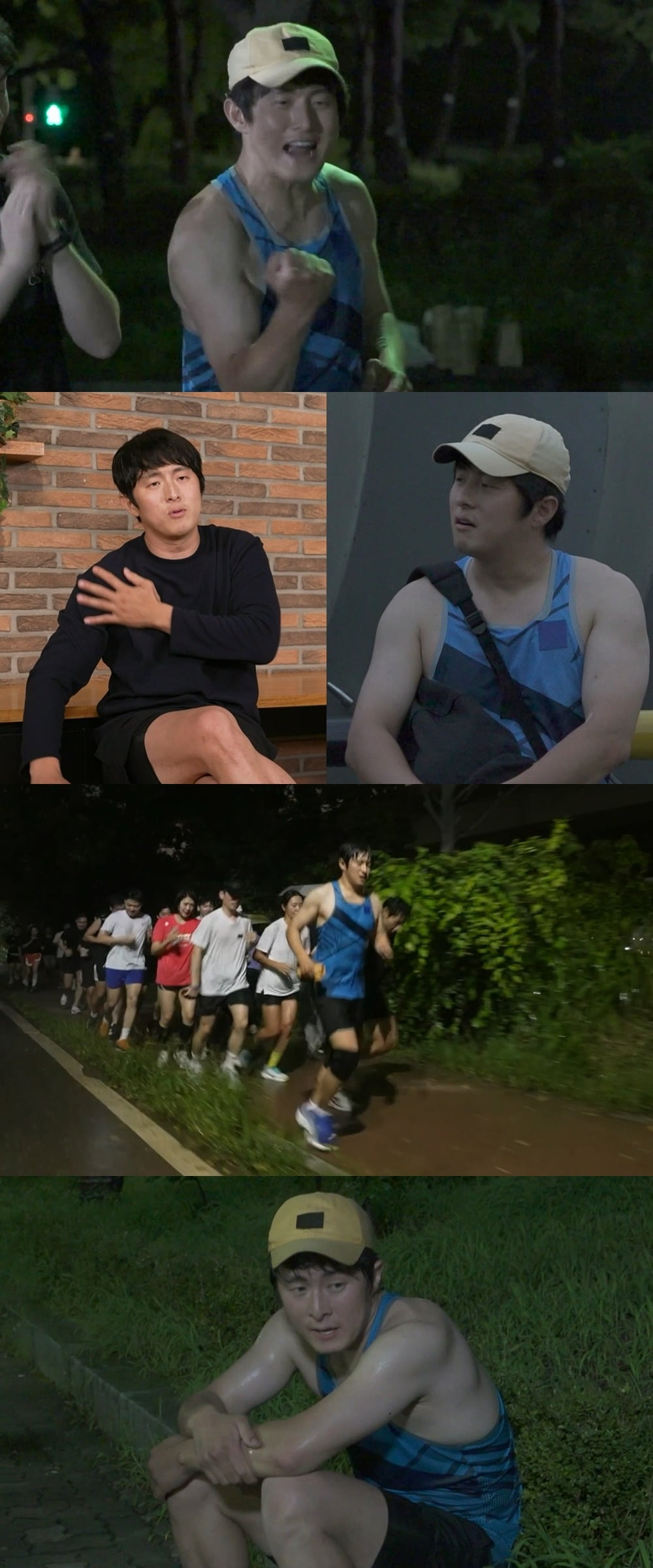 Kian84 challenges himself to complete a marathon while showing off his arm muscles