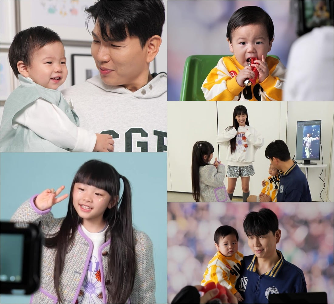 Jay's son, Junbeom, debuts as a model 12 months after birth