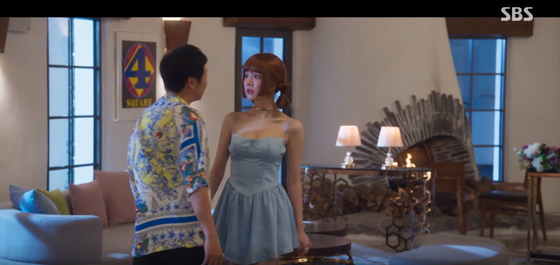 Yubi Lee, looks like a princess in a dress worth 150,000 won