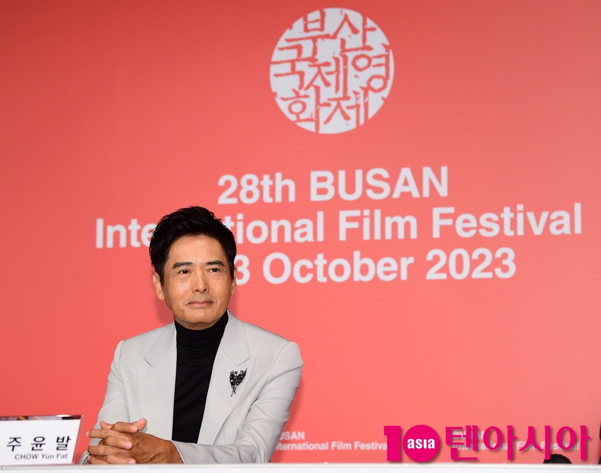 Chow Yun-Fat "I don't care about fake news saying I'm dead because it happens every day."