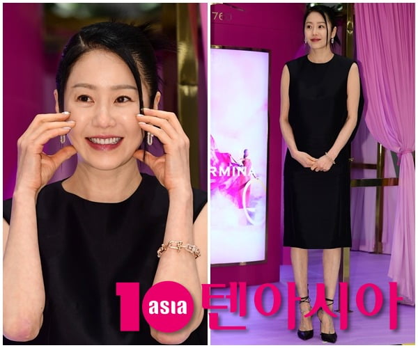 Go Hyun-jung, a huge golden spoon look