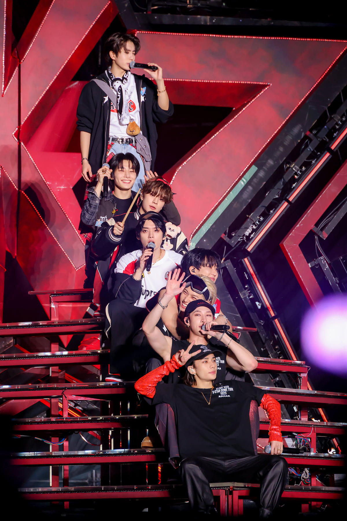 Stray Kids shines with unrivaled presence at night at Tokyo Dome