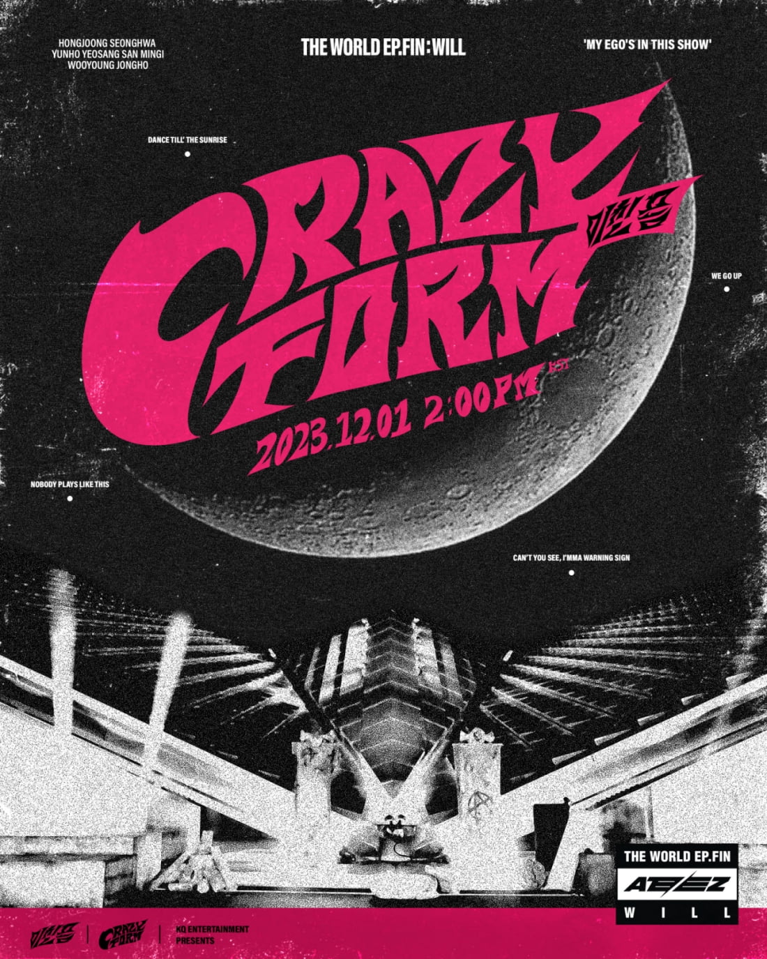 ATEEZ, the title song of their 2nd full-length album is ‘Crazy Form’