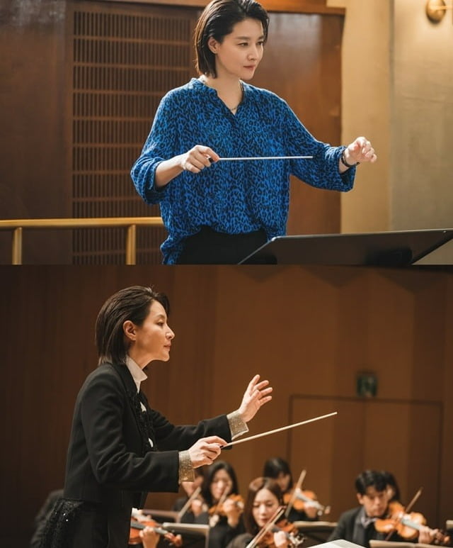 Who is the teacher who taught 'maestra' Lee Young-ae to conduct for a year?