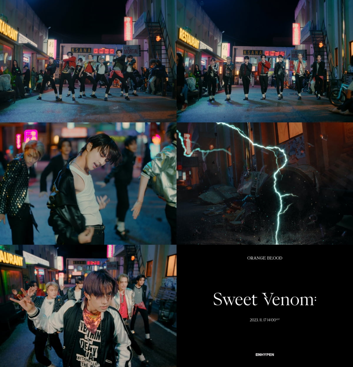 Enhyphen releases second teaser for 'Sweet Venom' MV