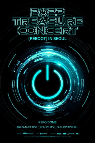 트레저, 푸른빛의 '리부트'…12월 서울 콘서트