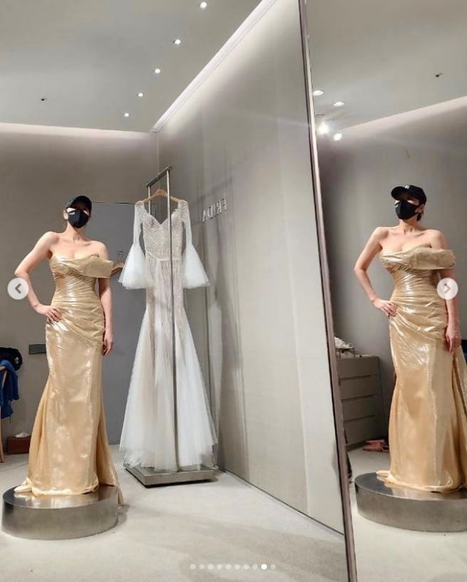 Kim Hye-soo, “the end” without any regrets, behind the dress fitting for the Living Blue Dragon Trophy