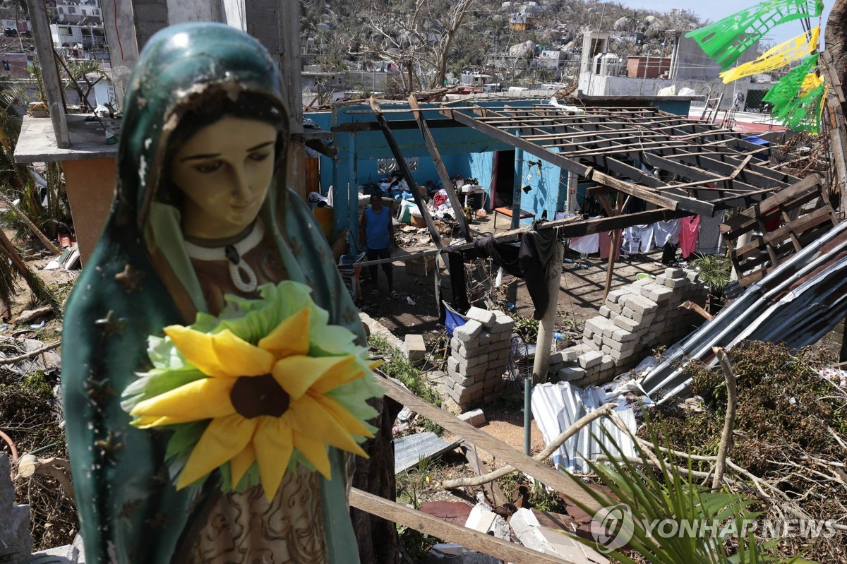 멕시코, 허리케인 피해 재건 위해 4조 6천억원 규모 예산 투입