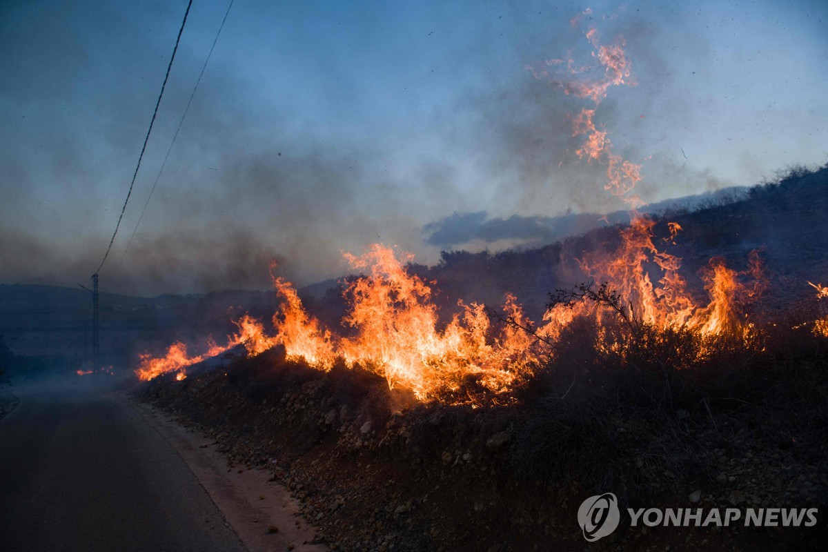 [이·팔 전쟁] 이스라엘 "헤즈볼라가 쏜 미사일·로켓에 4명 중상"