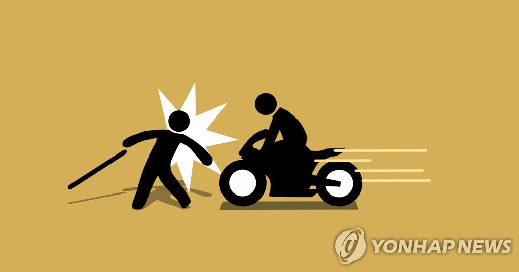 전북 완주서 오토바이에 치인 70대 숨져