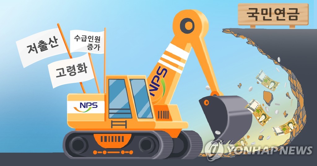 "보험료율 13%·소득대체율 50% 땐 연금 고갈시점 7년 연장"(종합)