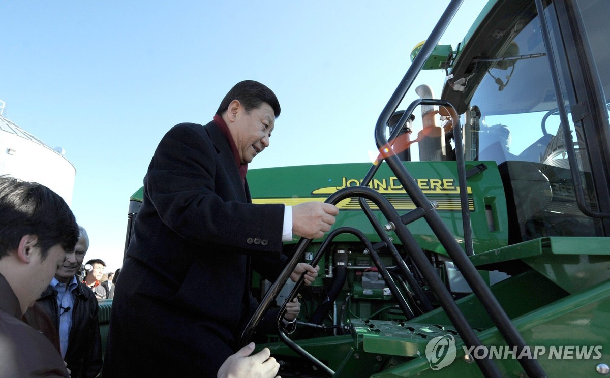 미국 농부들, 머스크와 나란히 시진핑 만찬에 초대된 이유는