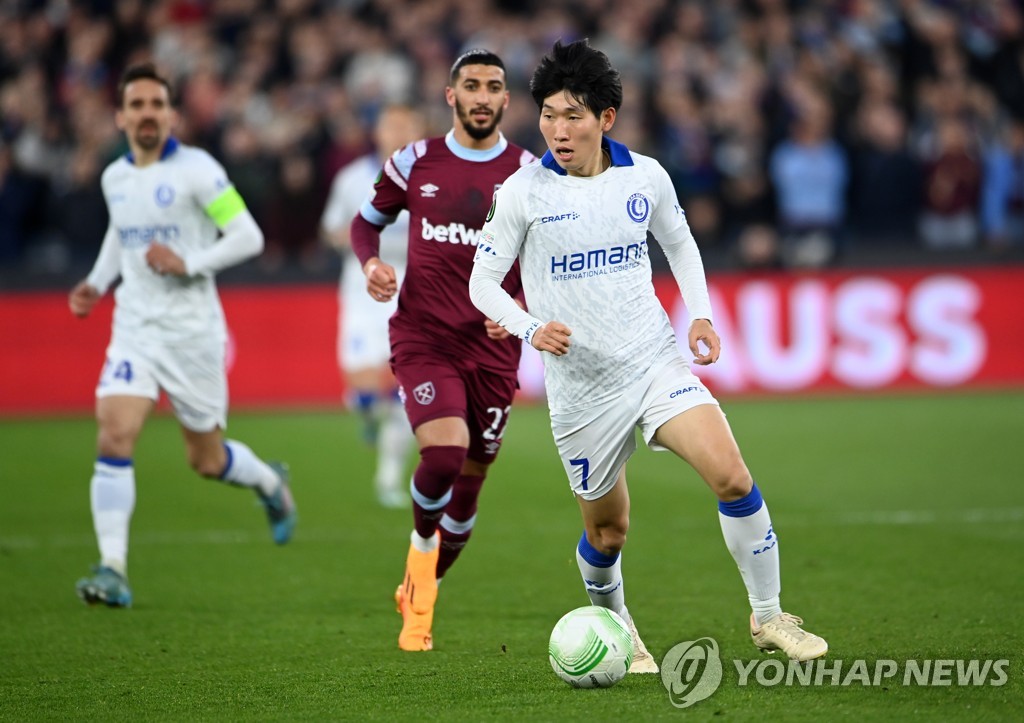 벨기에 프로축구 홍현석, 88분 출전…팀은 3-1 승리