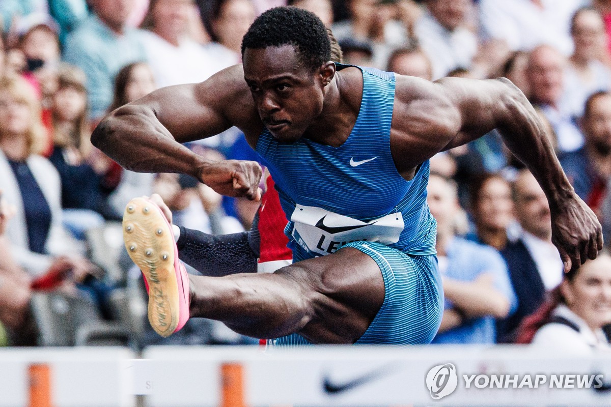 '도쿄올림픽 남자 110ｍ 허들 3위' 레비, 도핑 양성 반응