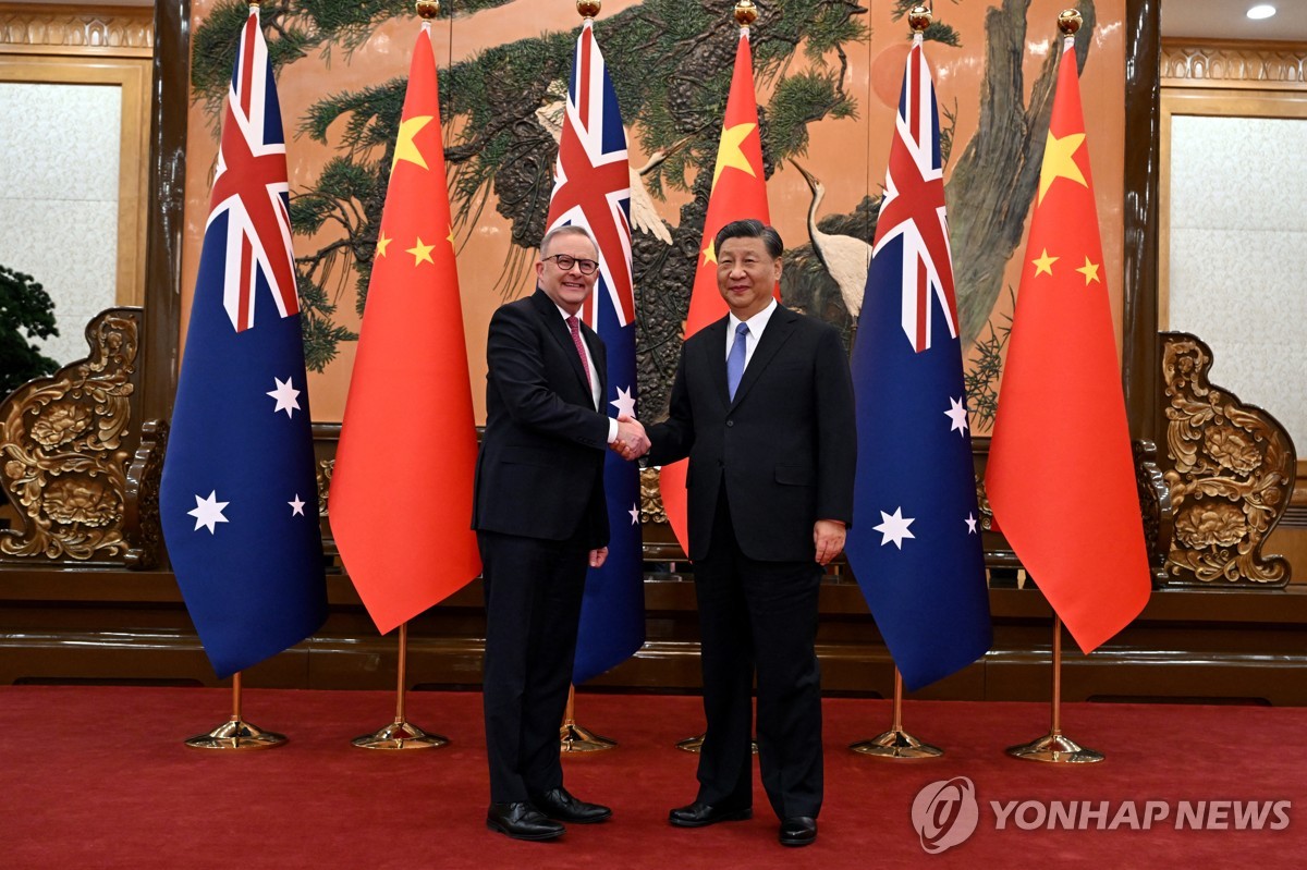 시진핑, 호주 총리에 "아태 지역 혼란 경계하고 반대해야"