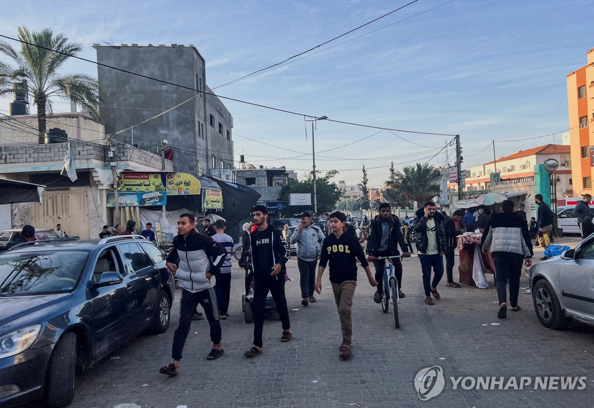 이-하마스, 48일 만에 시한부 휴전…인질·수감자 무사히 교환(종합3보)