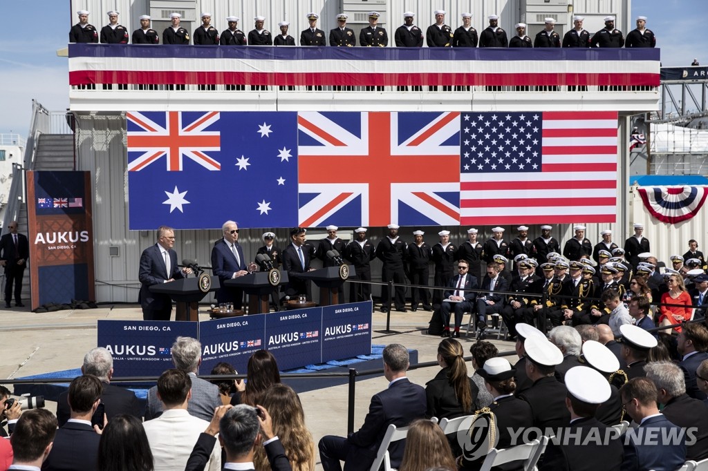 호주 방산 장관 "핵 추진 잠수함, 군비경쟁 유발 아닌 대응"