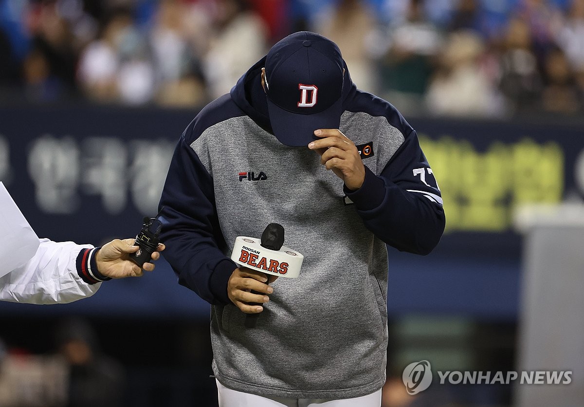 이승엽 감독 "내년 목표는 3위 이상…야유 아닌 박수 받는 시즌"