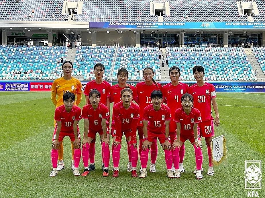 '골대 불운' 한국 여자축구, 중국과 1-1 비겨 '파리행 무산'(종합)