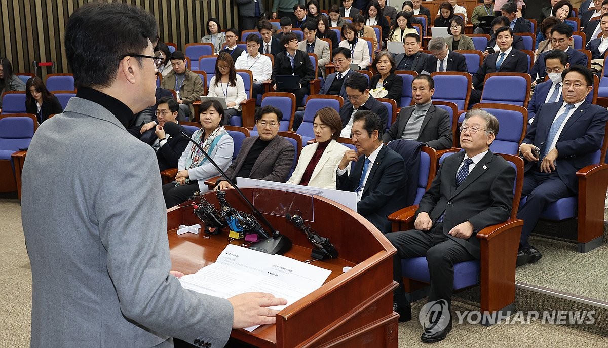 민주 "이동관 탄핵안 거의 공감대"…내일 의총서 결정(종합2보)