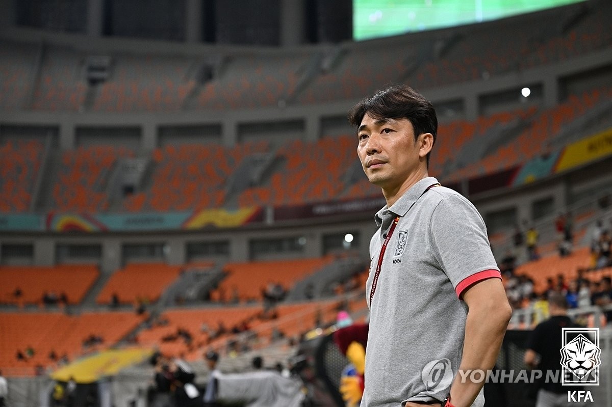 '미국전 완패' 변성환 감독 "결과는 실망스럽지만 후회는 없다"