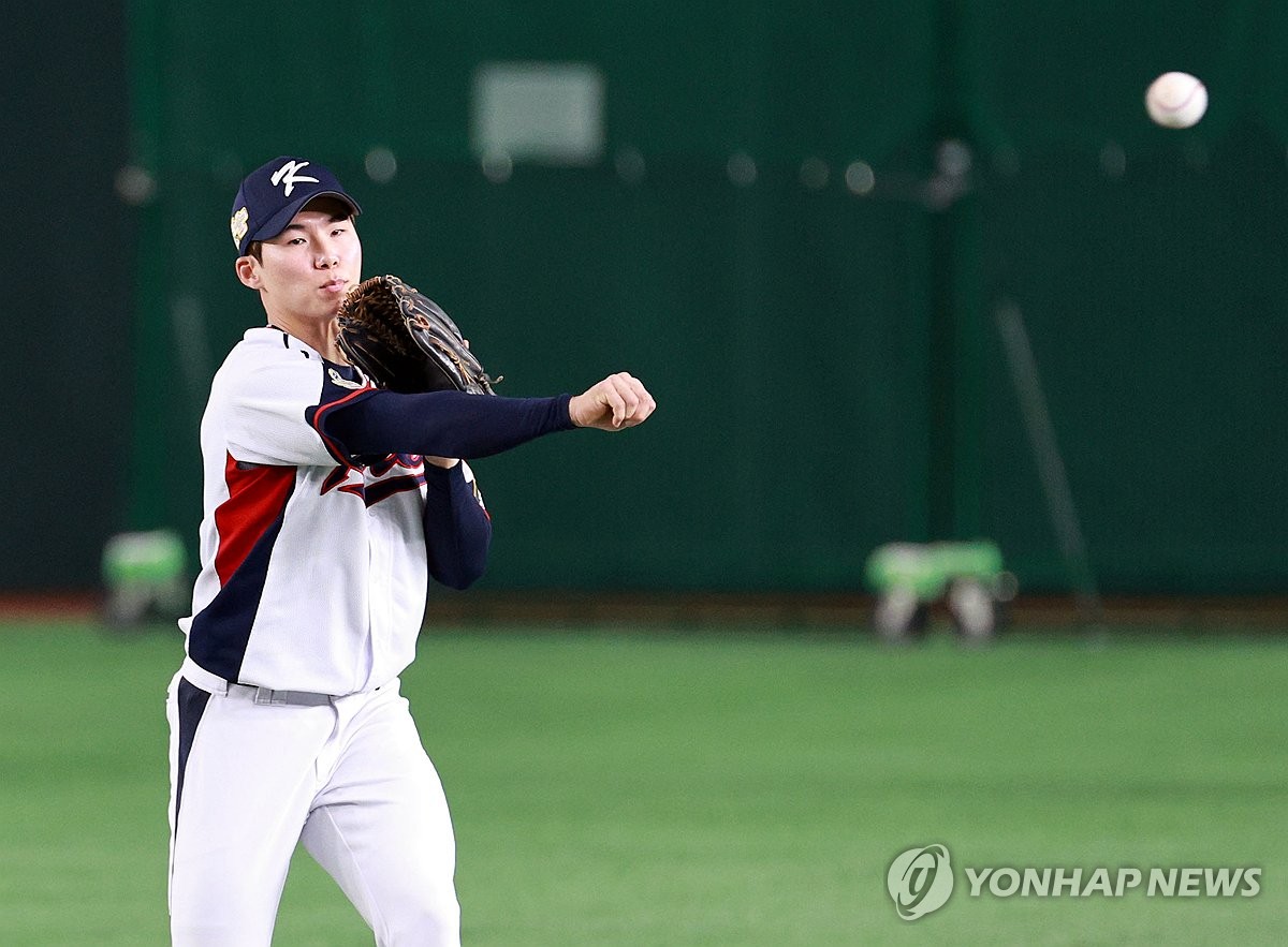 "공이 안 떨어져", "잔디 부드러워"…APBC 대표팀 도쿄돔 적응기