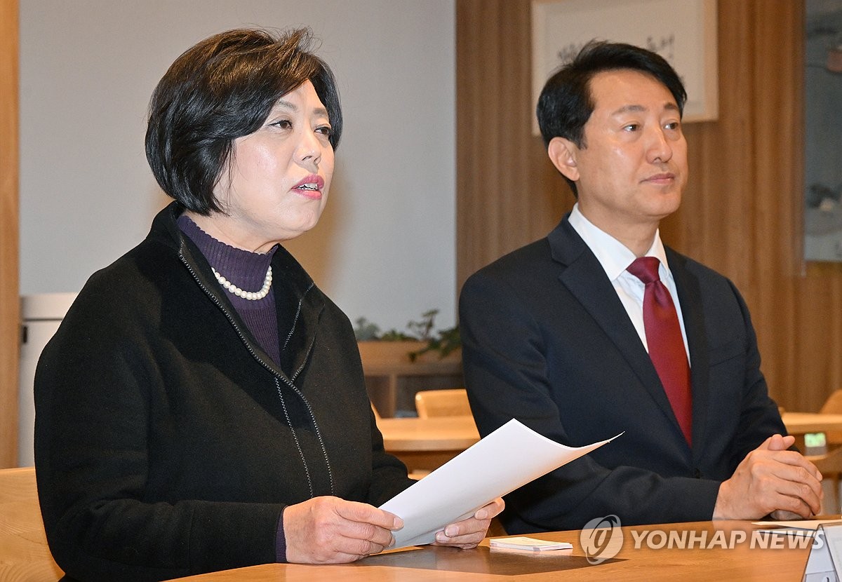 메가시티 논의 과천시장 만난 오세훈 "시민 불편해소 초점"