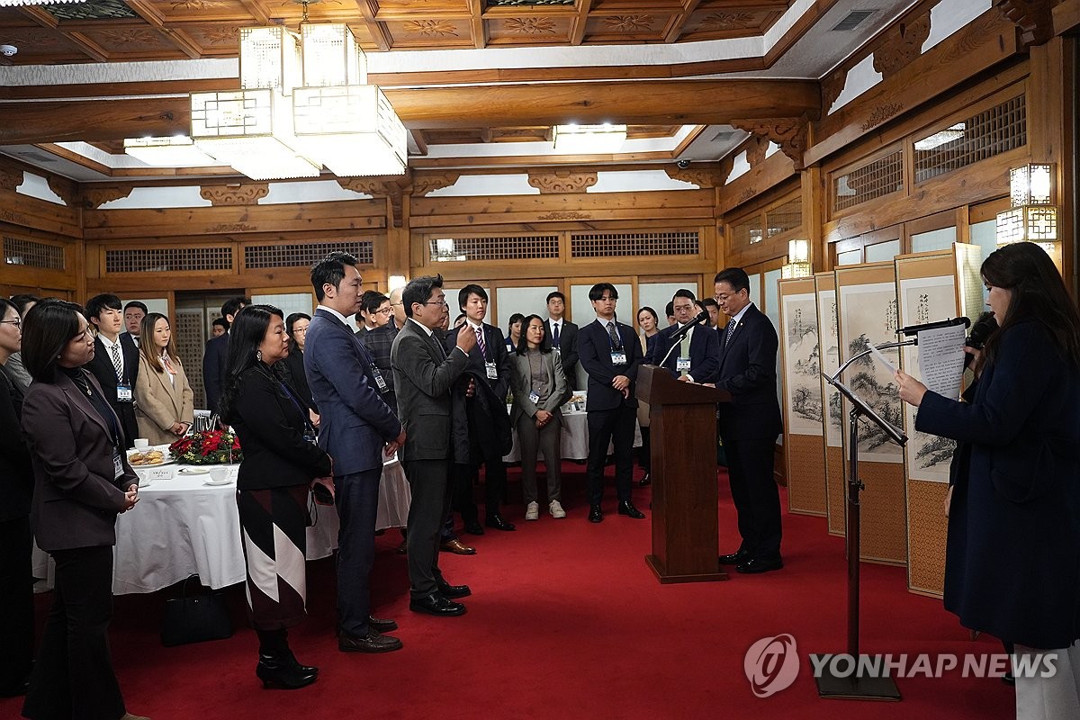 국조실장, 차세대 한인동포 간담회…R&D협력·한류 확산 당부