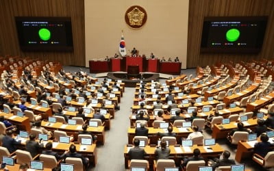 [속보] 野 단독으로 '노란봉투법·방송 3법' 국회 본회의 통과