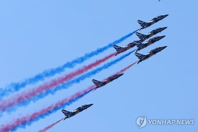 '빨간 마후라의 고향'에서 열린 '공군작전 전승 기념행사'