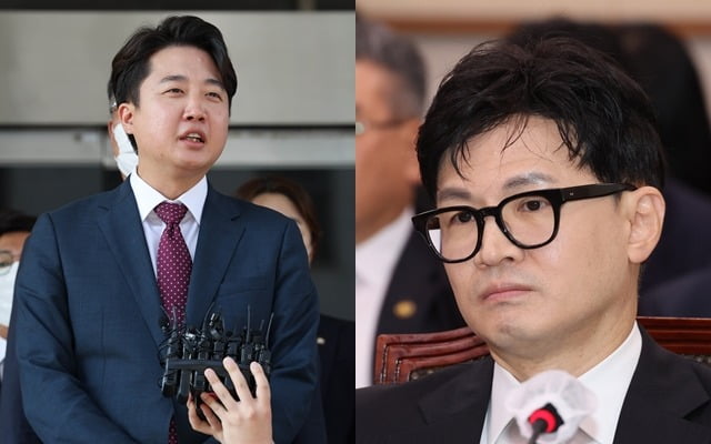 이준석 전 국민의힘 대표(왼쪽), 한동훈 법무부 장관. / 사진=연합뉴스