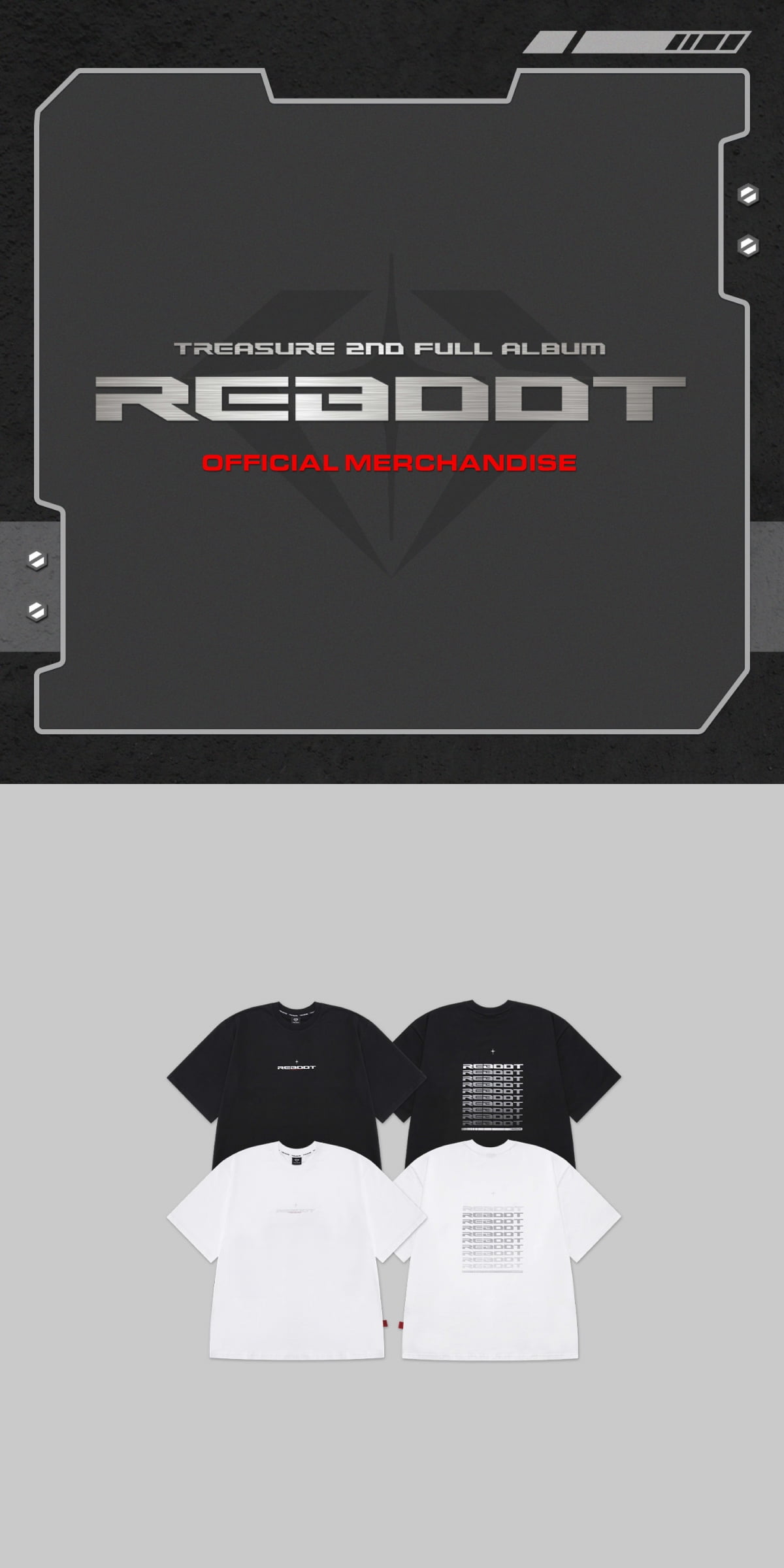 YGトレジャー、正規2集「REBOOT」公式MD発売