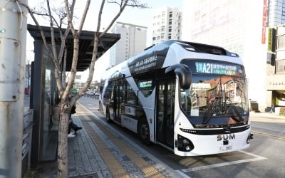 서울 밤거리에 '자율주행버스' 달린다…4일 밤부터 합정~신촌~서대문~동대문 