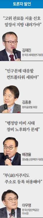 "공공기관 이전으론 지방소멸 못막아…권역별 '메가시티' 키워야"