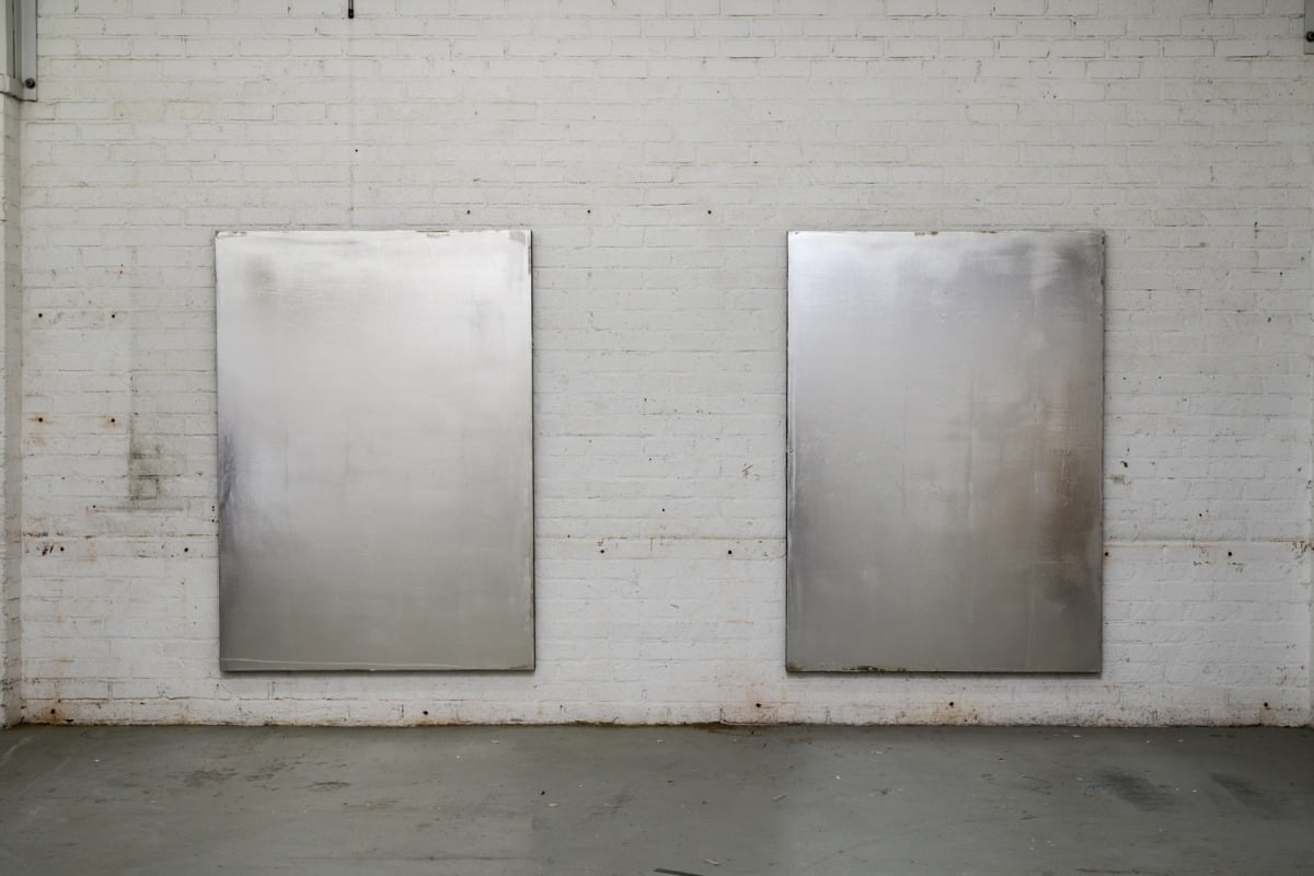 제이콥 캐세이  Jacob Kassay Untitled (diptych) 2012