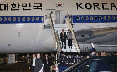 尹대통령, 네덜란드 국왕 초청 암스테르담 도착…국빈방문 시작