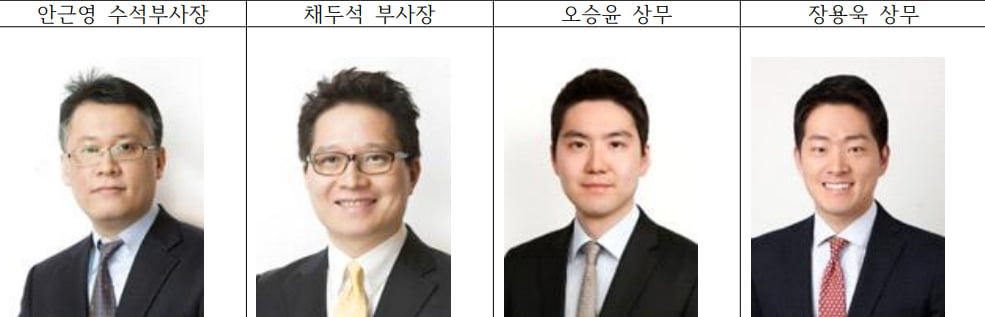 LB인베, 임원 인사 단행…안근영 수석부사장·채두석 부사장 승진