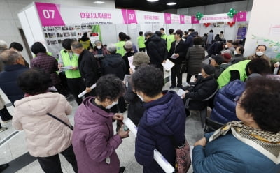 [포토] 마포구 노인 일자리 박람회