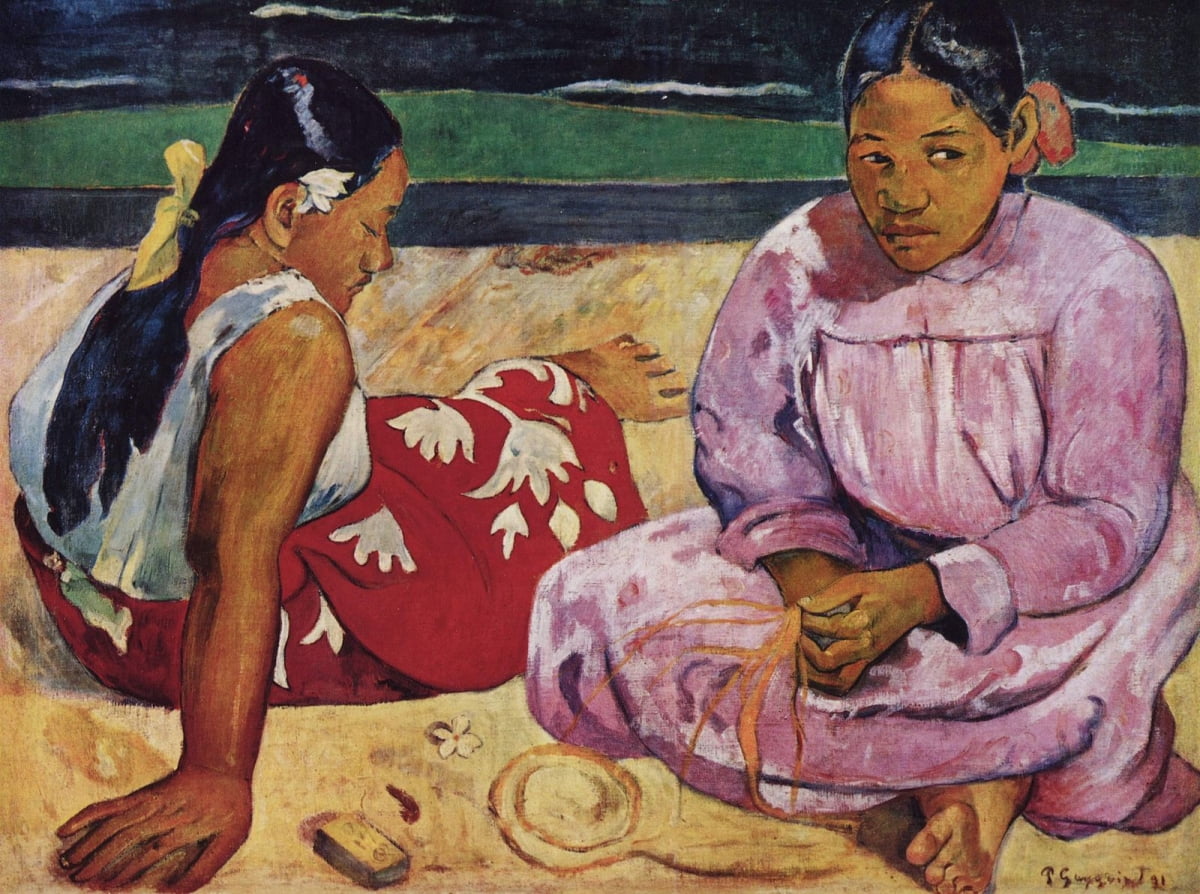 해변의 두 타히티 여인(1891). /오르세 미술관